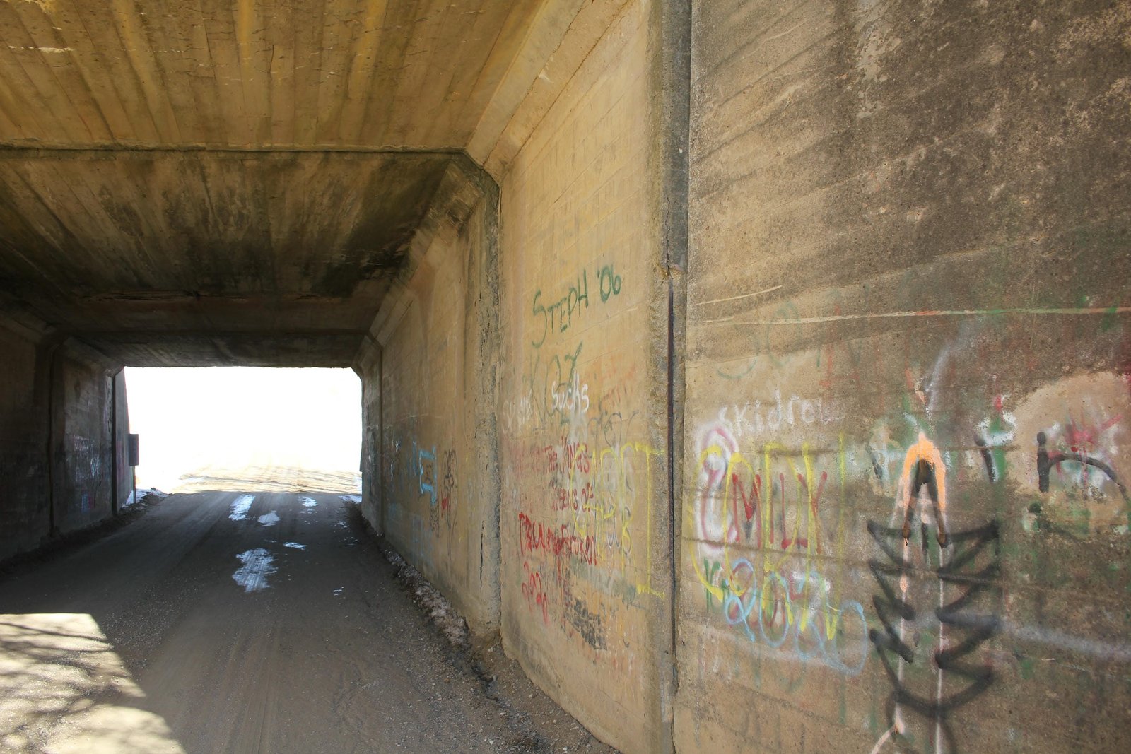 East abutment